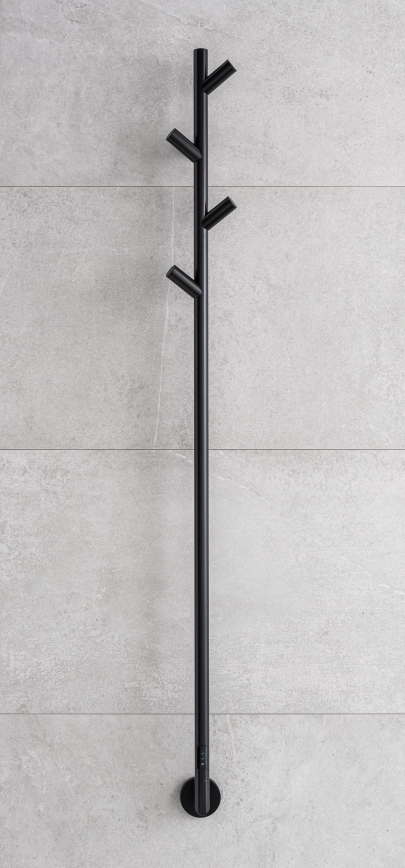 P.M.H. LS1B - Scaldasalviette elettrico LISA 24W/230V 170 cm IP44 nero