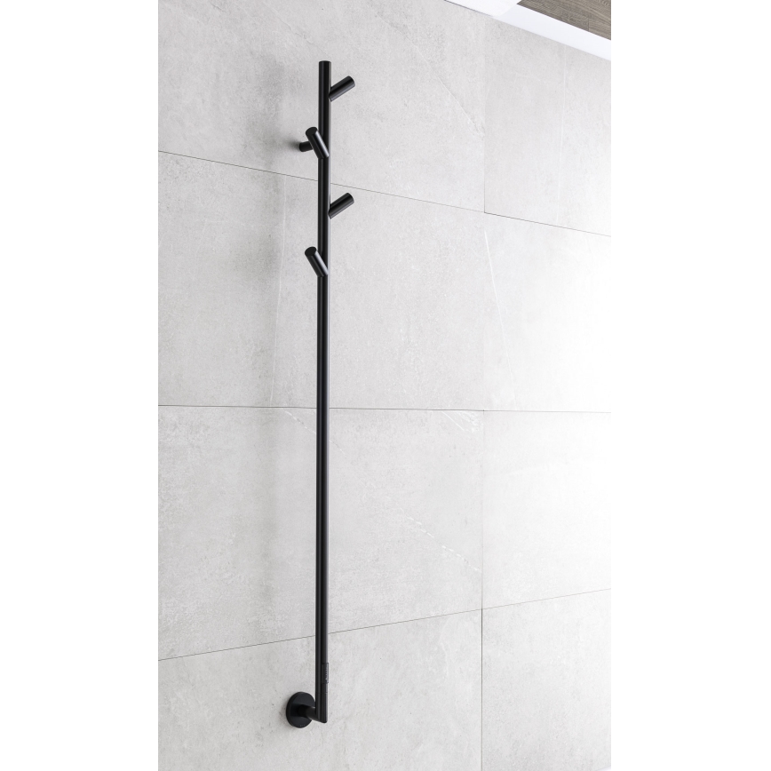 P.M.H. LS1B - Scaldasalviette elettrico LISA 24W/230V 170 cm IP44 nero