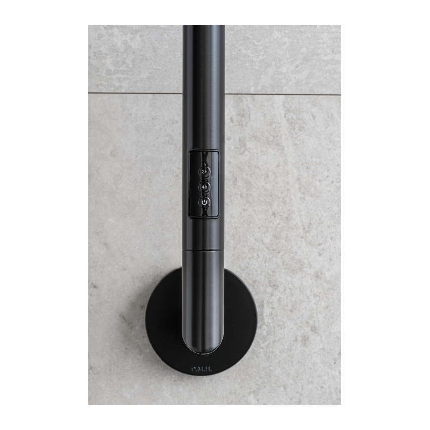 P.M.H. LS1B - Scaldasalviette elettrico LISA 24W/230V 170 cm IP44 nero