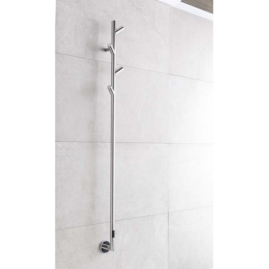 P.M.H. LS1SS - Scaldasalviette elettrico LISA 24W/230V 170 cm IP44 acciaio inox lucido