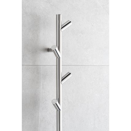 P.M.H. LS1SS - Scaldasalviette elettrico LISA 24W/230V 170 cm IP44 acciaio inox lucido