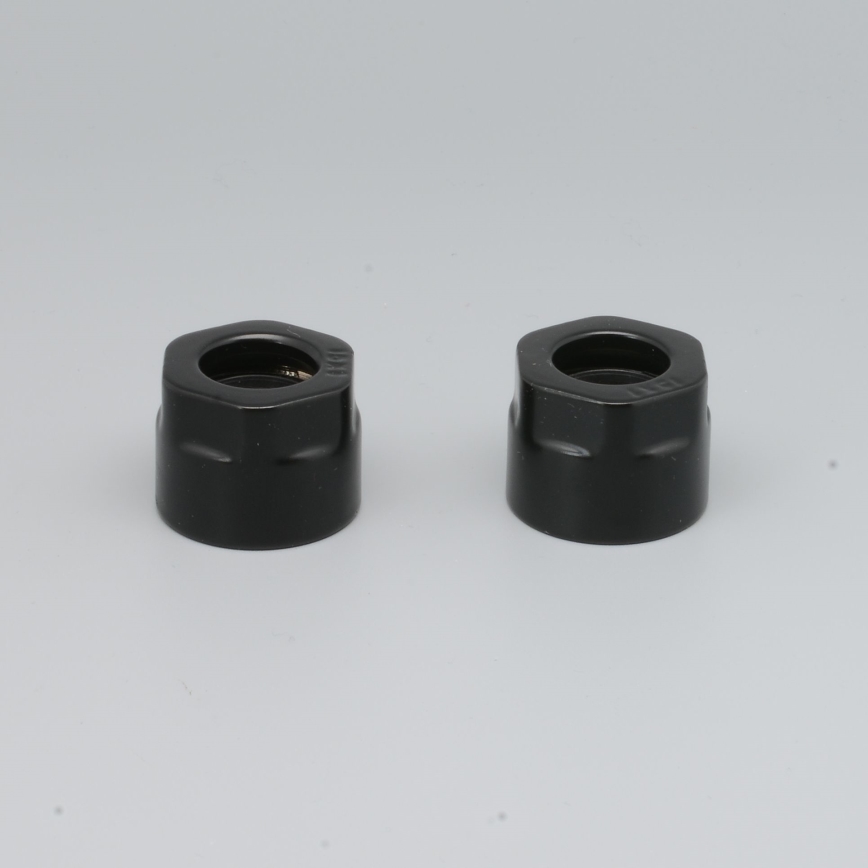 P.M.H. M15B4024 - Raccordo a compressione per valvola VISION/INTER nero/rame 15 mm