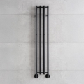 P.M.H. MO1B-R - Scaldasalviette elettrico MONA 93W/230V 153,3 cm IP44 nero