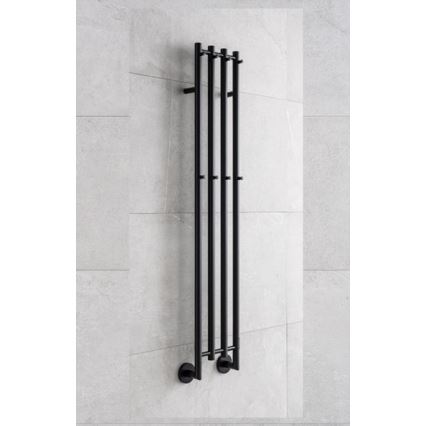 P.M.H. MO1B-R - Scaldasalviette elettrico MONA 93W/230V 153,3 cm IP44 nero