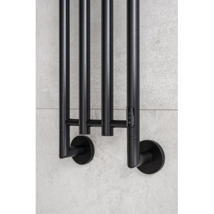 P.M.H. MO1B-R - Scaldasalviette elettrico MONA 93W/230V 153,3 cm IP44 nero