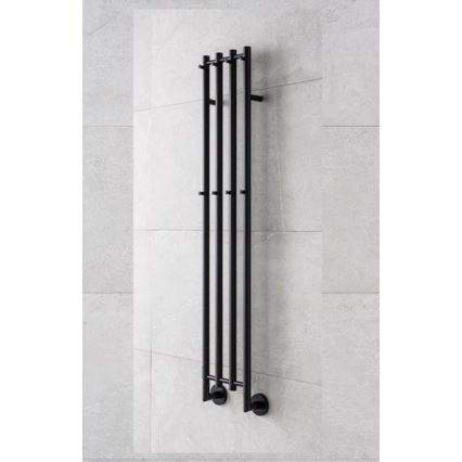 P.M.H. MO1B-RK - Scaldasalviette elettrico MONA 93W/230V 153,3 cm IP44 nero