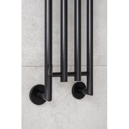 P.M.H. MO1B-RK - Scaldasalviette elettrico MONA 93W/230V 153,3 cm IP44 nero