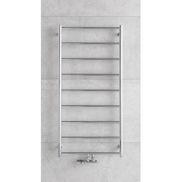 P.M.H. NS4C-M - Scaldasalviette a scaletta per bagno NAAS 222W 121 cm cromo lucido