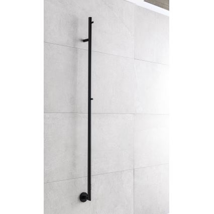 P.M.H. OL1B - Scaldasalviette elettrico OLE 24W/230V 170 cm IP44 nero