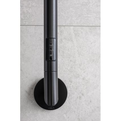 P.M.H. OL1B - Scaldasalviette elettrico OLE 24W/230V 170 cm IP44 nero