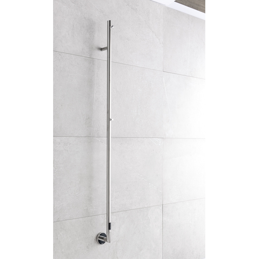 P.M.H. OL1SS - Scaldasalviette elettrico per asciugamani OLE 24W/230V 170 cm IP44 acciaio inox lucido