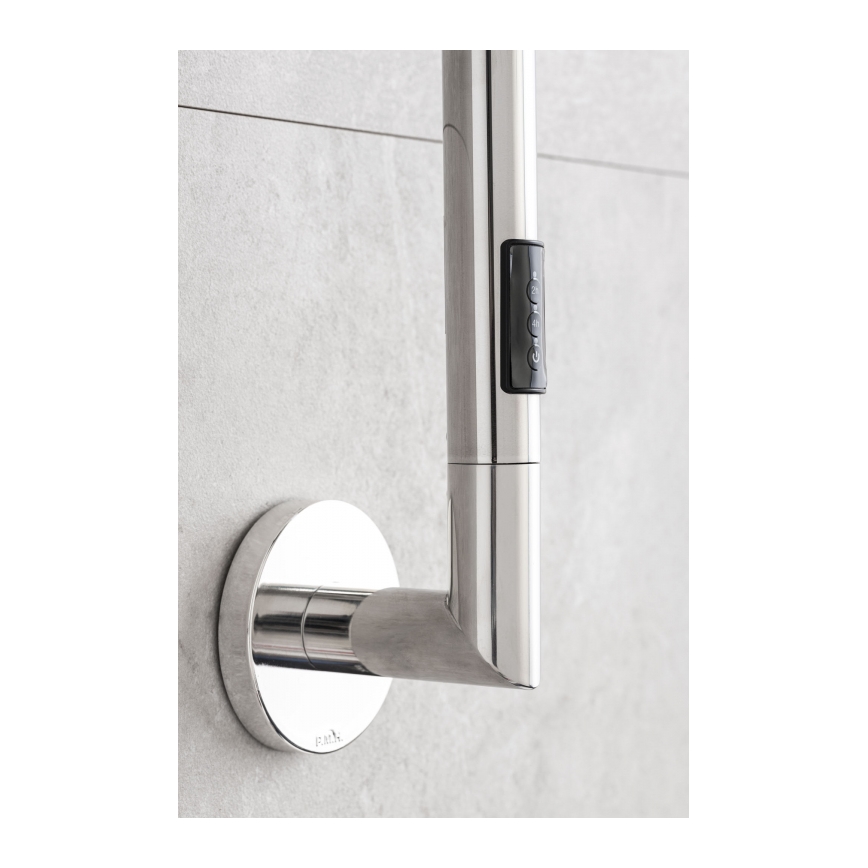 P.M.H. OL1SS - Scaldasalviette elettrico per asciugamani OLE 24W/230V 170 cm IP44 acciaio inox lucido
