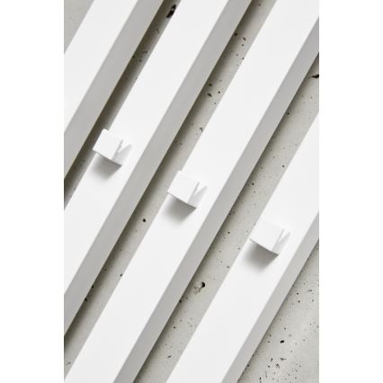 P.M.H. P2W/4 - Scaldasalviette per bagno PLUTO 406W 150 cm bianco