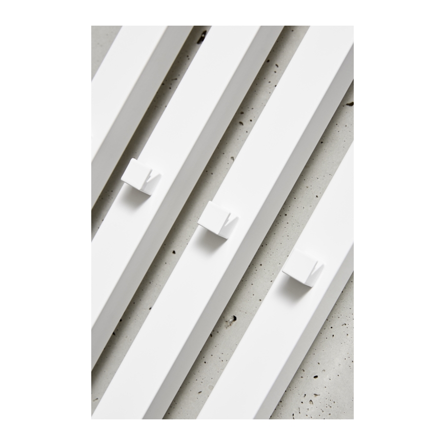 P.M.H. P2W/4 - Scaldasalviette per bagno PLUTO 406W 150 cm bianco