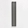 P.M.H. R2B - Scaldasalviette a scaletta per bagno ROSENDAL 350W 150 cm nero