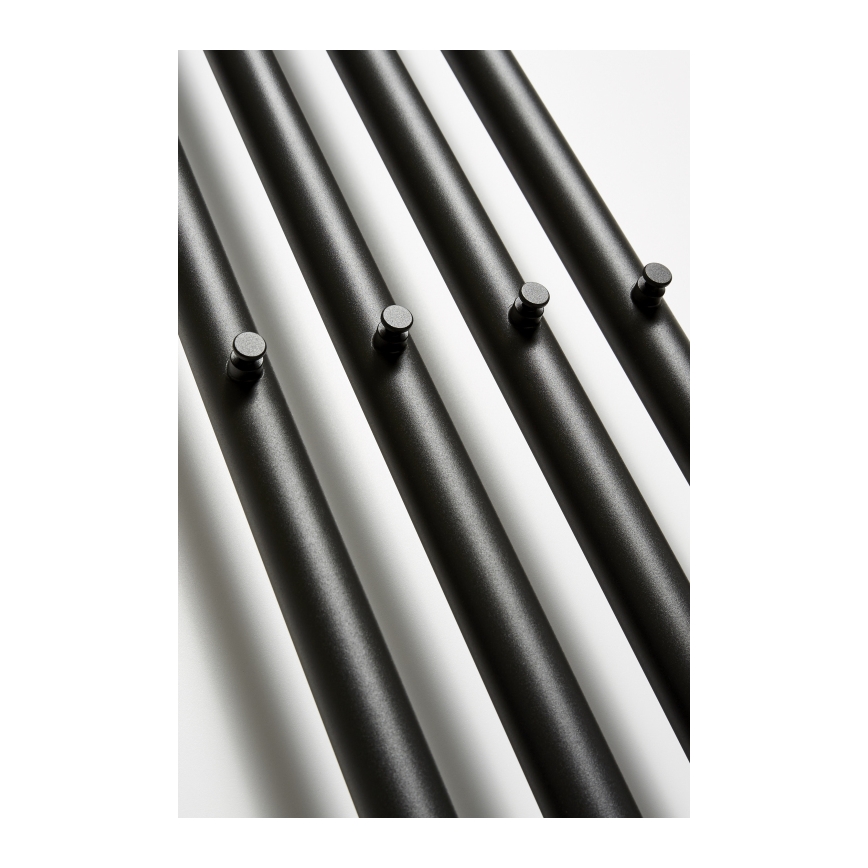 P.M.H. R2B - Scaldasalviette a scaletta per bagno ROSENDAL 350W 150 cm nero