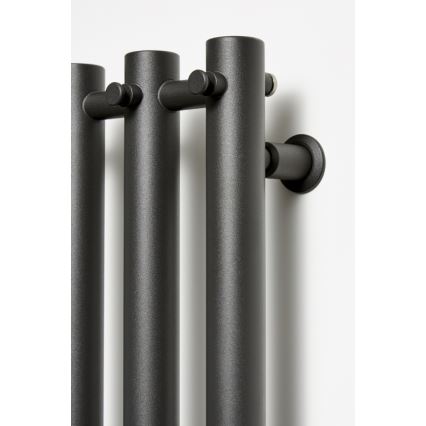 P.M.H. R2B - Scaldasalviette a scaletta per bagno ROSENDAL 350W 150 cm nero