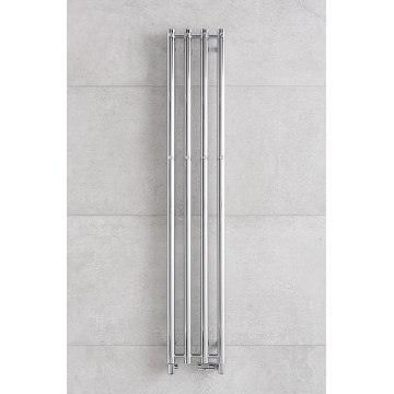P.M.H. R2C - Scaldasalviette a scala per bagno ROSENDAL 350W 150 cm cromo lucido
