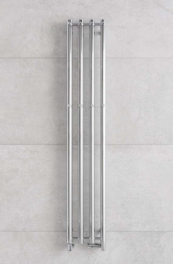 P.M.H. R2C - Scaldasalviette a scala per bagno ROSENDAL 350W 150 cm cromo lucido