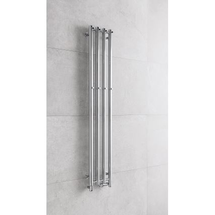 P.M.H. R2C - Scaldasalviette a scala per bagno ROSENDAL 350W 150 cm cromo lucido