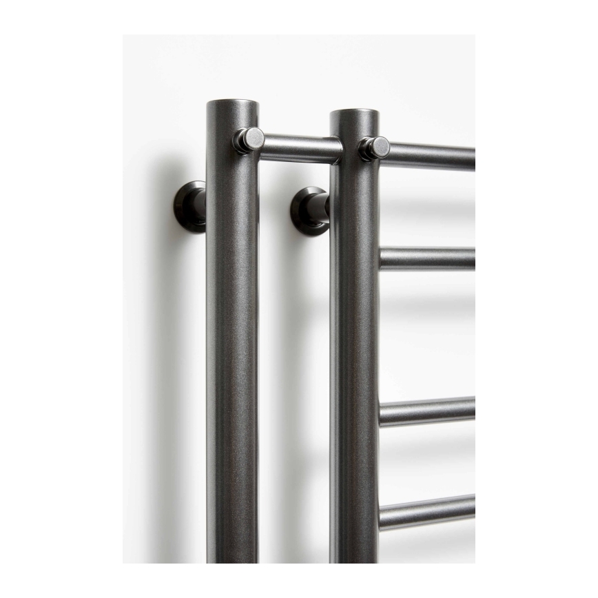 P.M.H. T2B - Scaldasalviette a scala THEIA 352 W, 154 cm, lato destro/nero