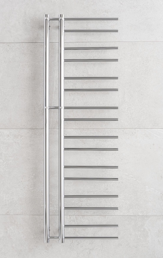 P.M.H. T2C - Scaldasalviette a scala per bagno THEIA 352W 154 cm lato destro/cromo lucido
