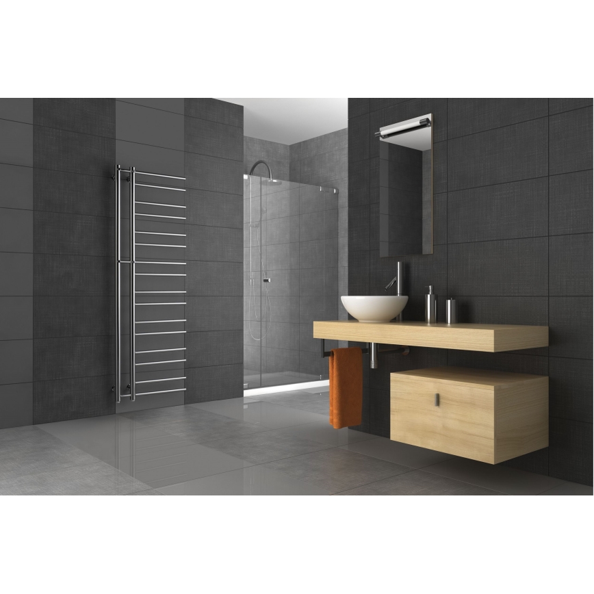 P.M.H. T2C - Scaldasalviette a scala per bagno THEIA 352W 154 cm lato destro/cromo lucido