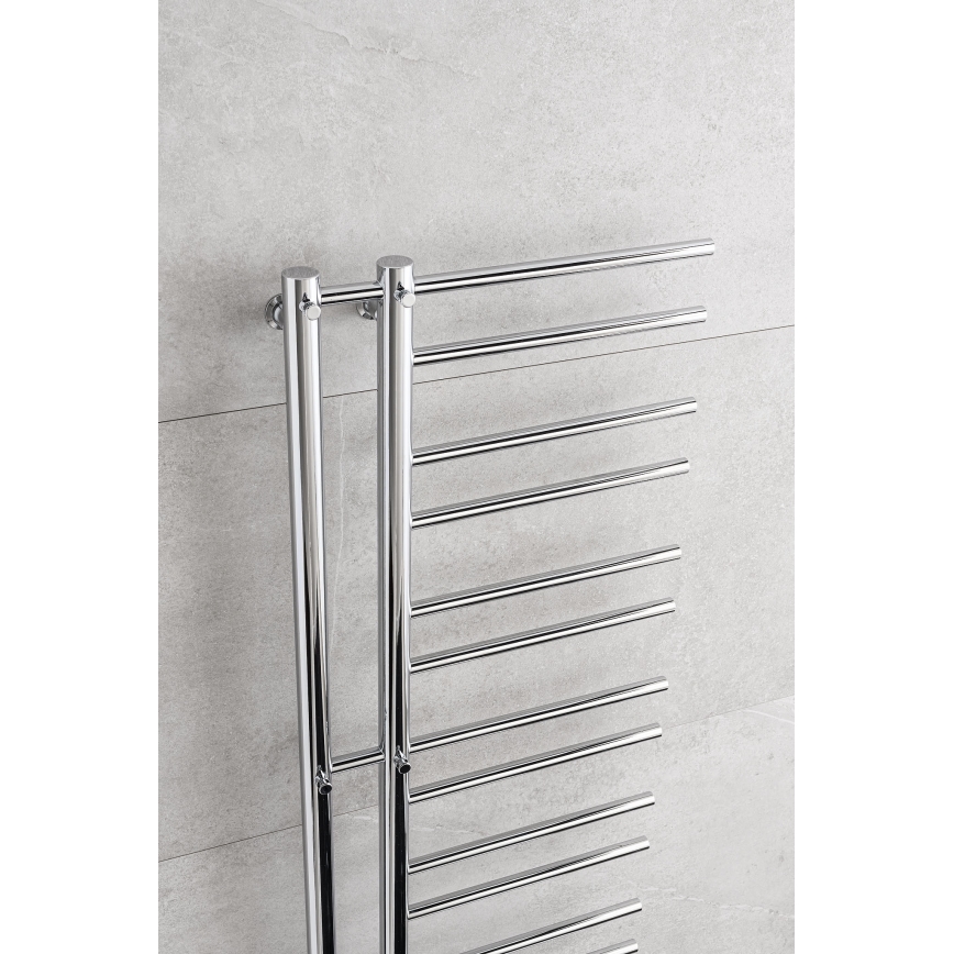 P.M.H. T2C - Scaldasalviette a scala per bagno THEIA 352W 154 cm lato destro/cromo lucido