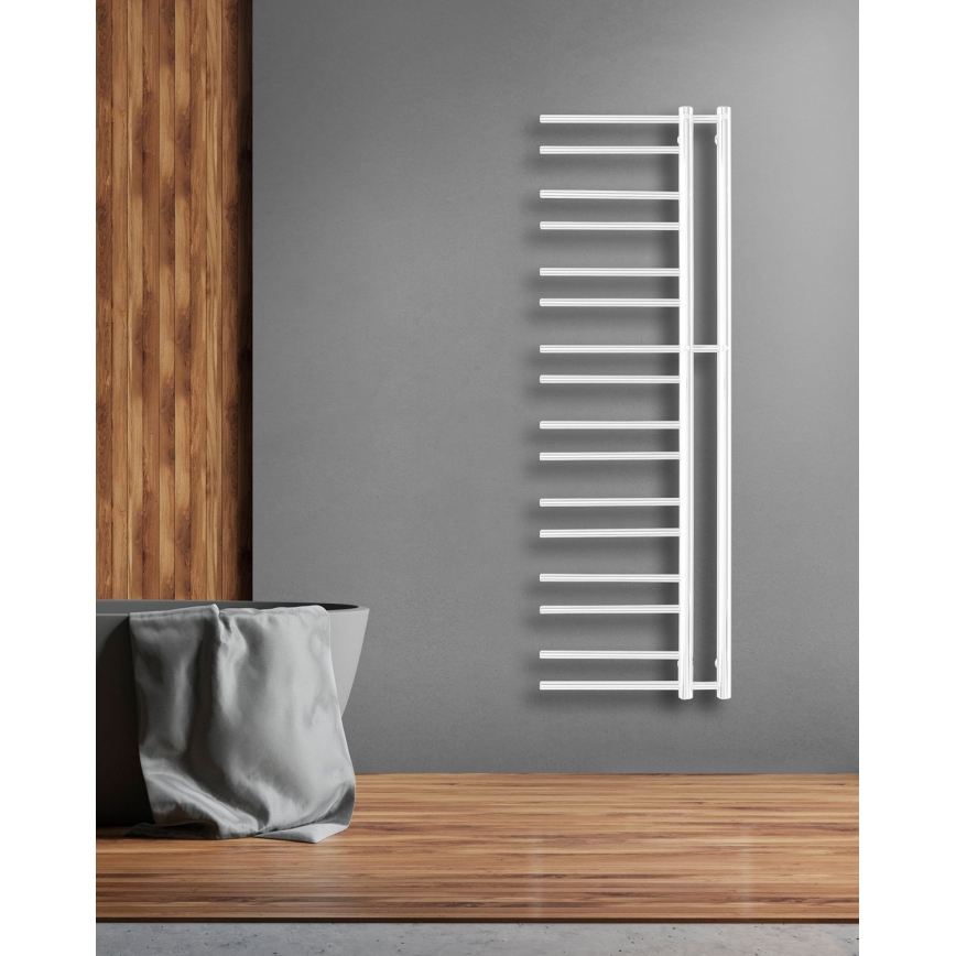 P.M.H. T2W-L - Scaldasalviette a scala THEIA 352W 154 cm sinistro/bianco