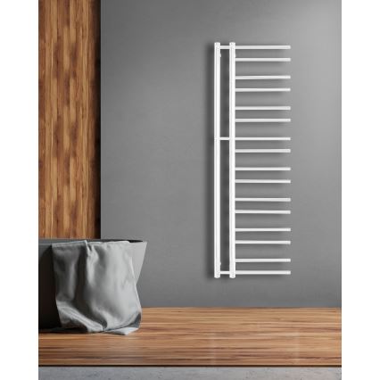 P.M.H. T2W - Scaldasalviette da bagno a scaletta THEIA 352W 154 cm destro/bianco