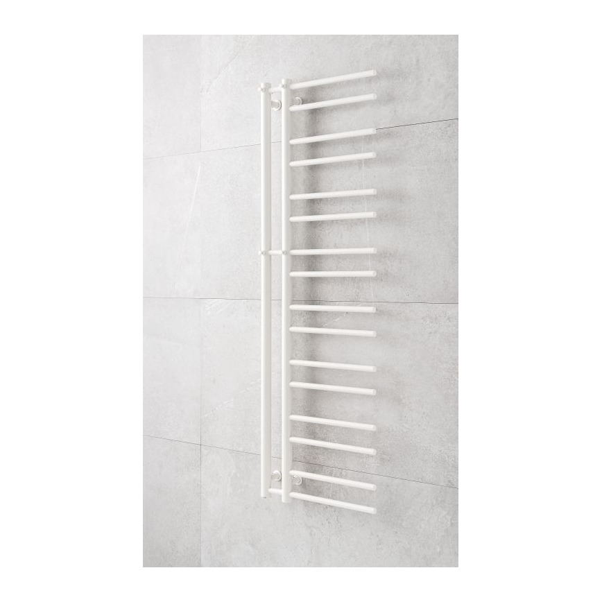 P.M.H. T2W - Scaldasalviette da bagno a scaletta THEIA 352W 154 cm destro/bianco
