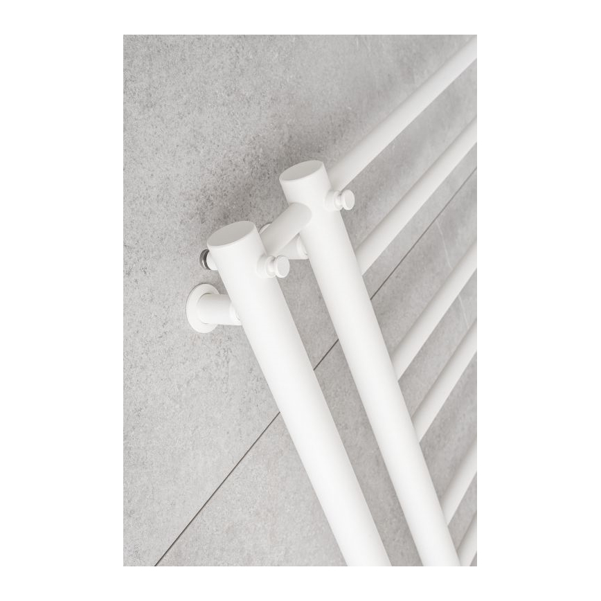 P.M.H. T2W - Scaldasalviette da bagno a scaletta THEIA 352W 154 cm destro/bianco