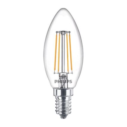 PACK 3x Lampadine LED Philips B35 E14/4.3W/230V 2,700K