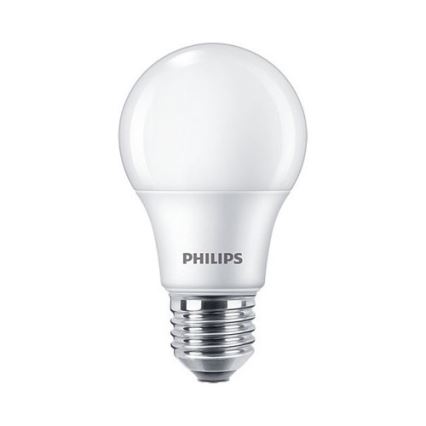 PACK 6x Lampadine LED Philips A60 E27/8W/230V 2,700K