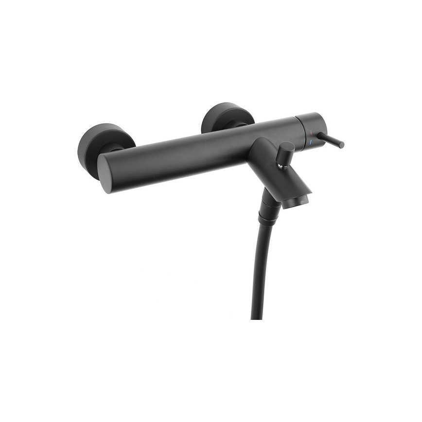 Paffoni - Doccia da incasso ROUND nera