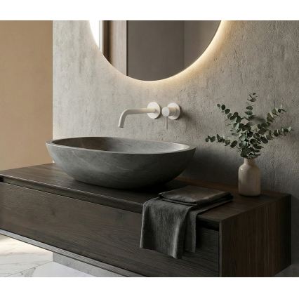 Paffoni - Miscelatore da incasso per lavabo LIGHT bianco opaco