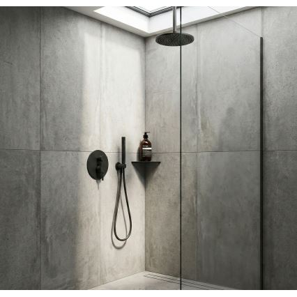Paffoni - Miscelatore doccia ad incasso LIGHT nero