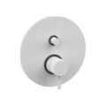 Paffoni - Miscelatore doccia da incasso LIGHT bianco opaco
