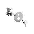 Paffoni - Miscelatore doccia da incasso LIGHT, cromo lucido