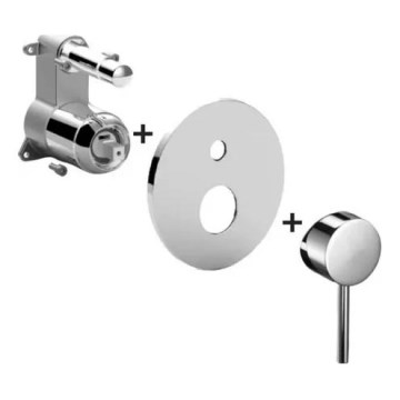 Paffoni - Miscelatore doccia da incasso LIGHT, cromo lucido