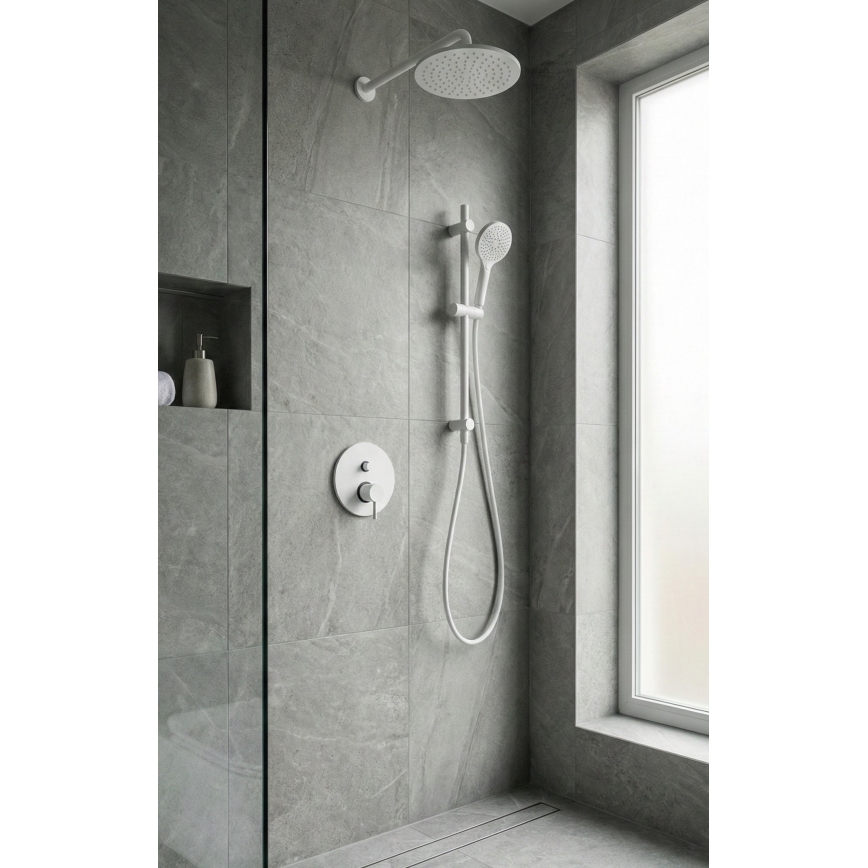 Paffoni - Miscelatore doccia da incasso LIGHT, cromo lucido