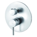 Paffoni - Miscelatore doccia da incasso LIGHT in acciaio inox