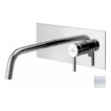 Paffoni - Miscelatore per lavabo da incasso LIGHT, bianco opaco