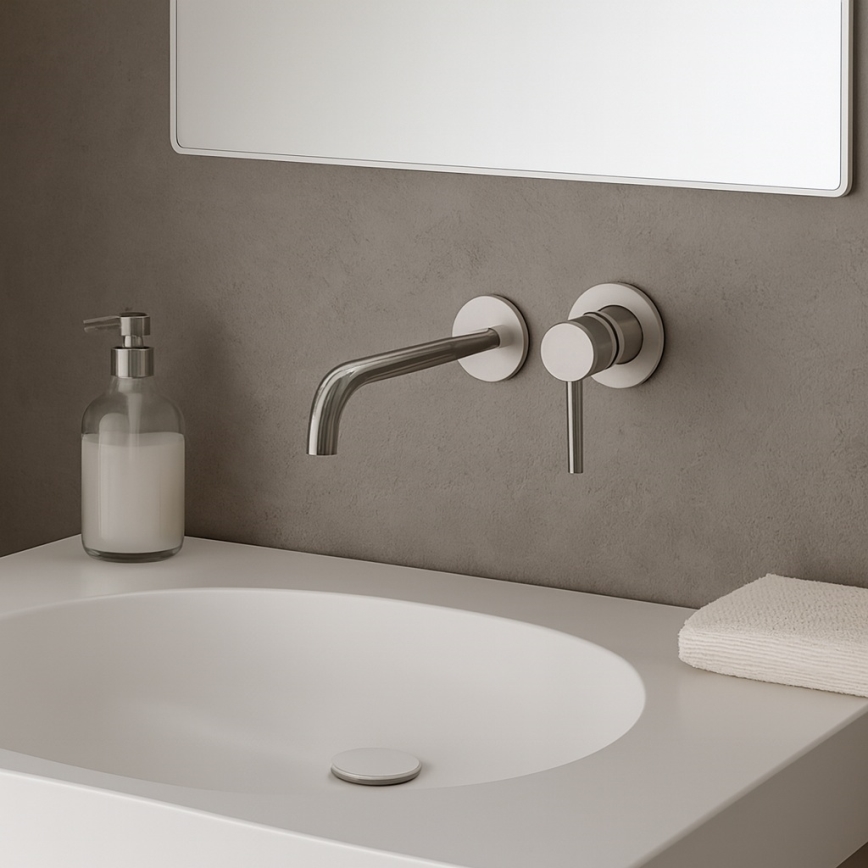 Paffoni - Miscelatore per lavabo da incasso LIGHT, cromo lucido