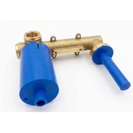 Paffoni - Miscelatore per lavabo da incasso LIGHT, finitura oro spazzolato