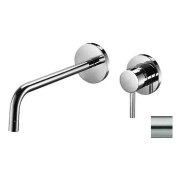 Paffoni - Miscelatore per lavabo da incasso LIGHT in acciaio inox