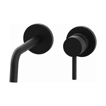 Paffoni - Miscelatore per lavabo da incasso LIGHT nero