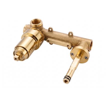 Paffoni - Miscelatore per lavabo da incasso LIGHT oro