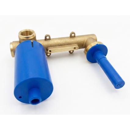Paffoni - Miscelatore per lavabo da incasso LIGHT oro spazzolato