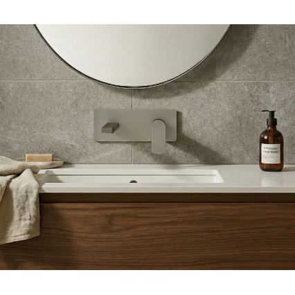 Paffoni - Miscelatore per lavabo da incasso TANGO in acciaio inox